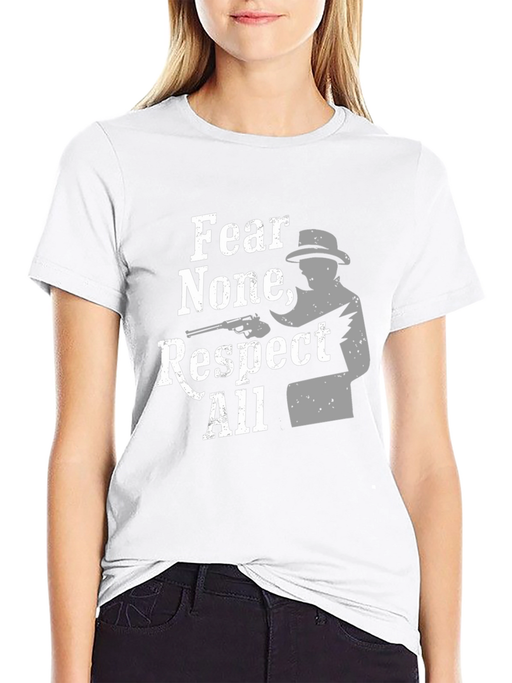 Fear None Respect All Graphic Tee