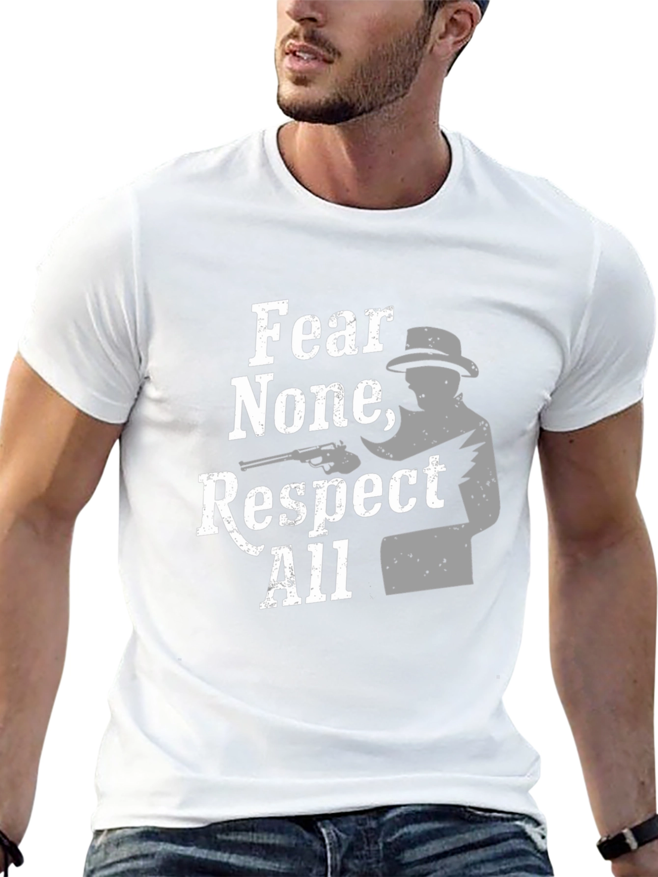 Fear None Respect All Graphic Tee