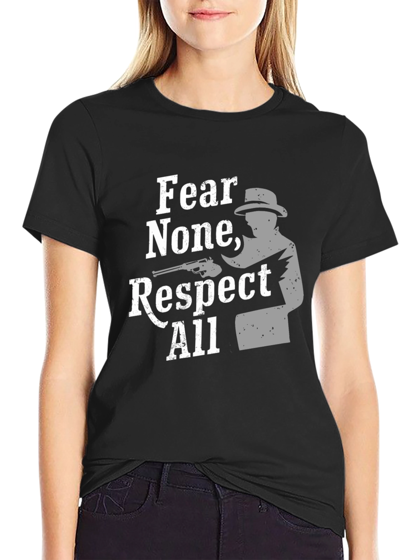 Fear None Respect All Graphic Tee