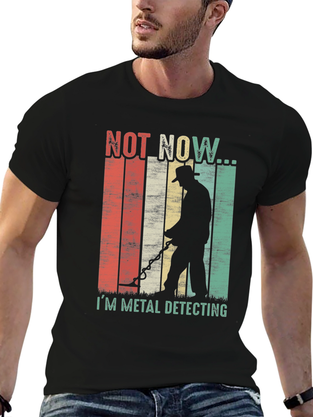 Metal Detecting Graphic T-Shirt