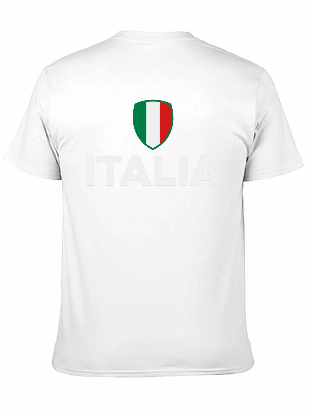 Italia Flag Graphic Tee - Black