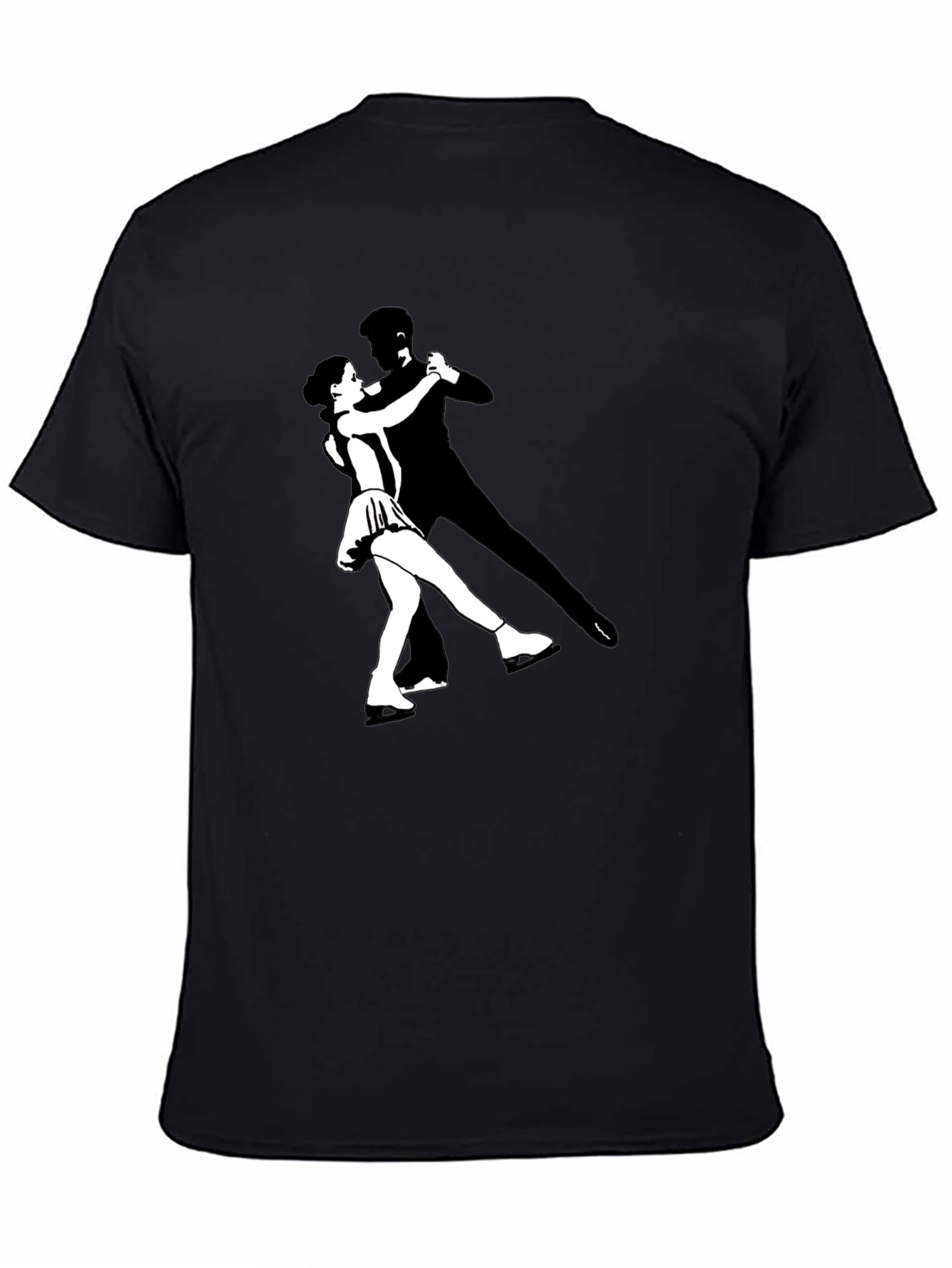Dancing Duo Black T-Shirt