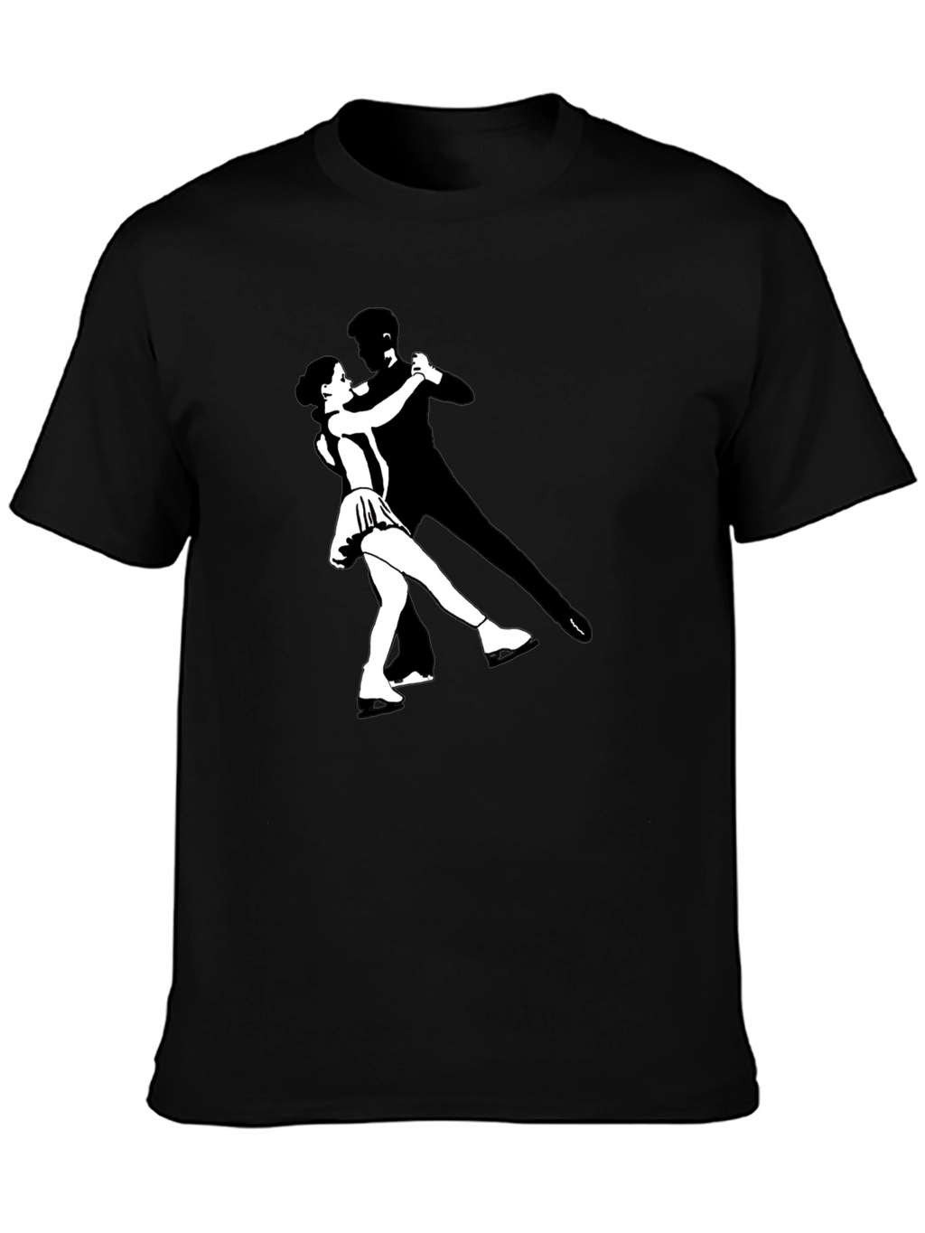 Dancing Duo Black T-Shirt