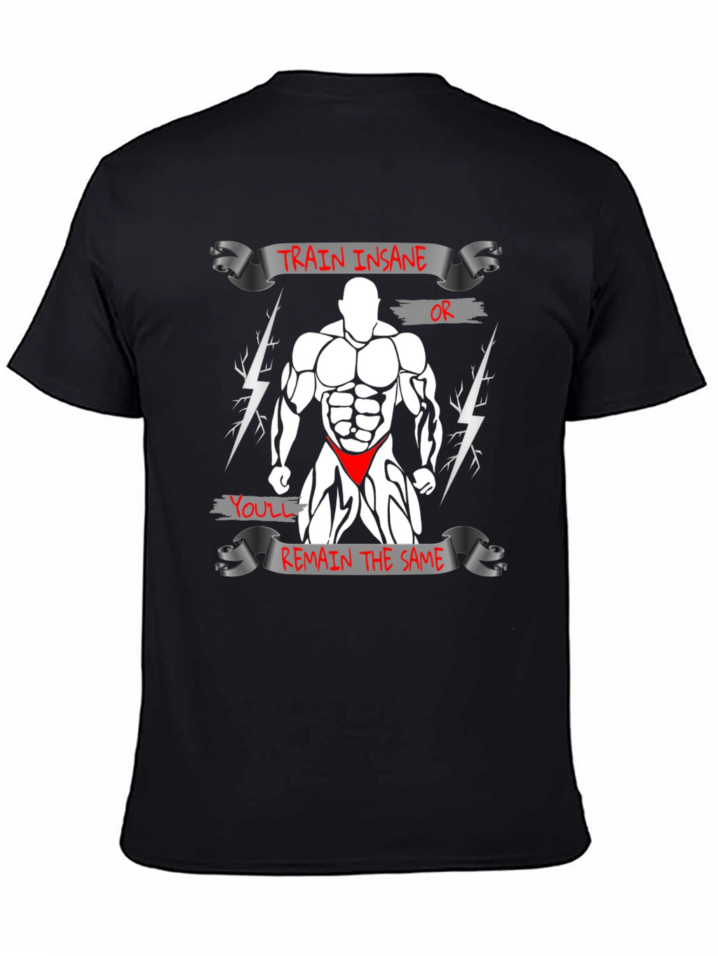 Train Insane Bodybuilding T-Shirt
