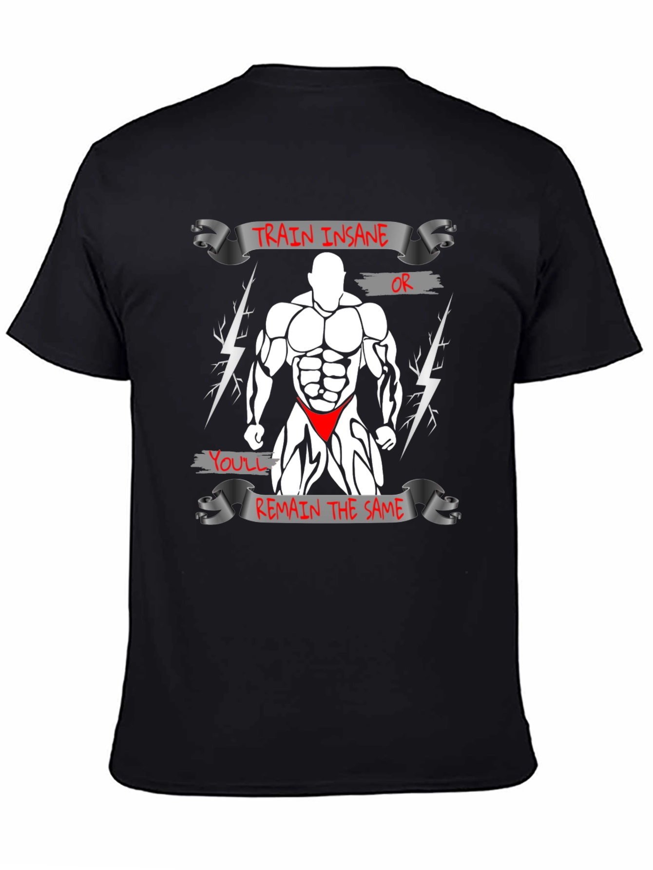 Train Insane Bodybuilding T-Shirt