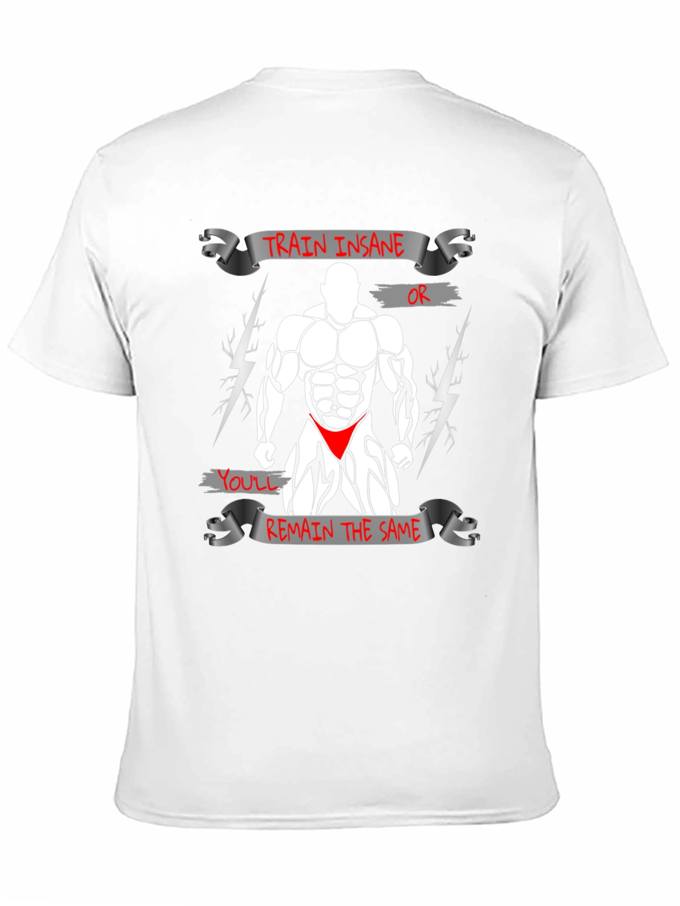 Train Insane Bodybuilding T-Shirt