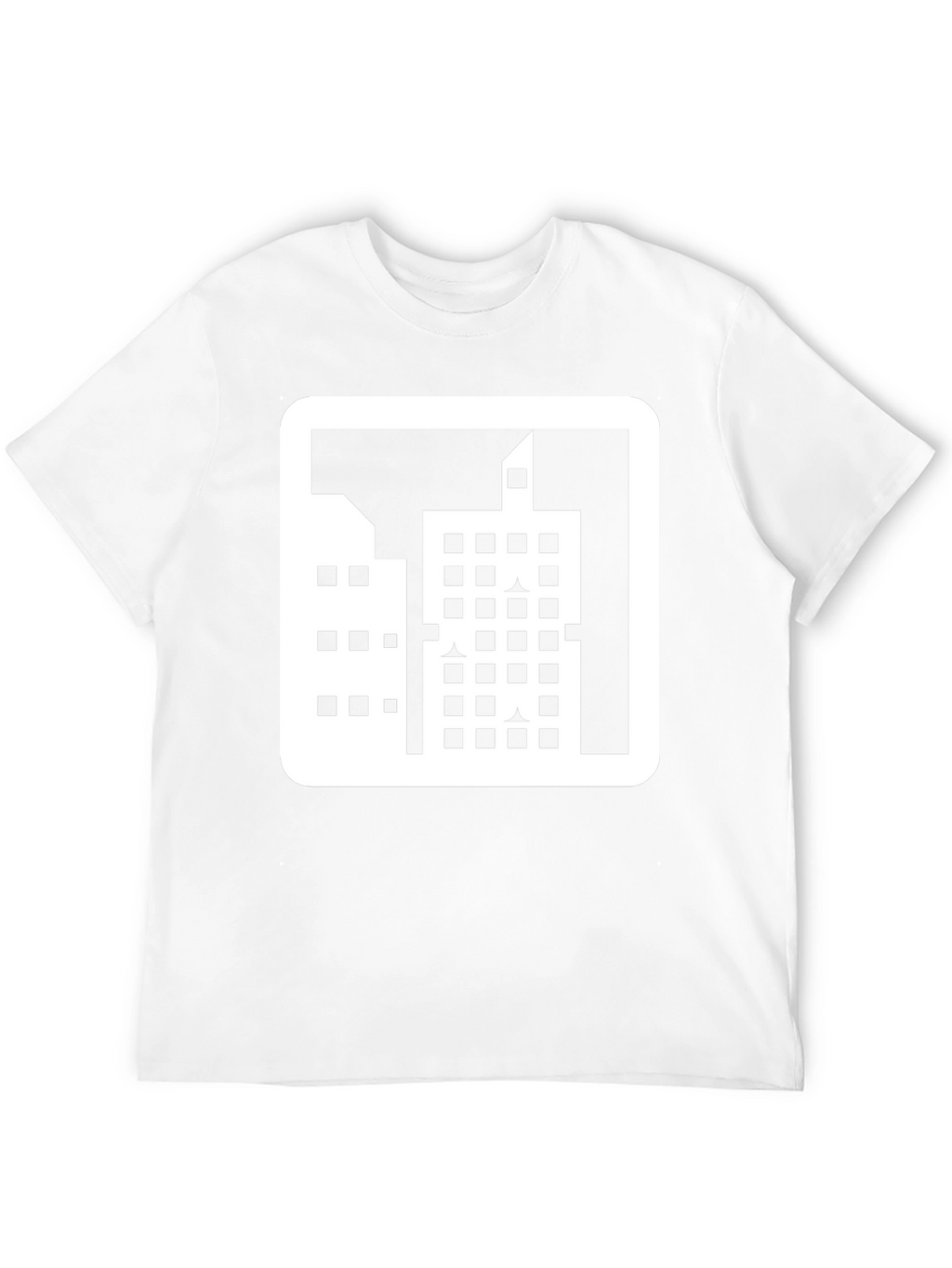Urban Graphic Tee - Modern Cityscape Design