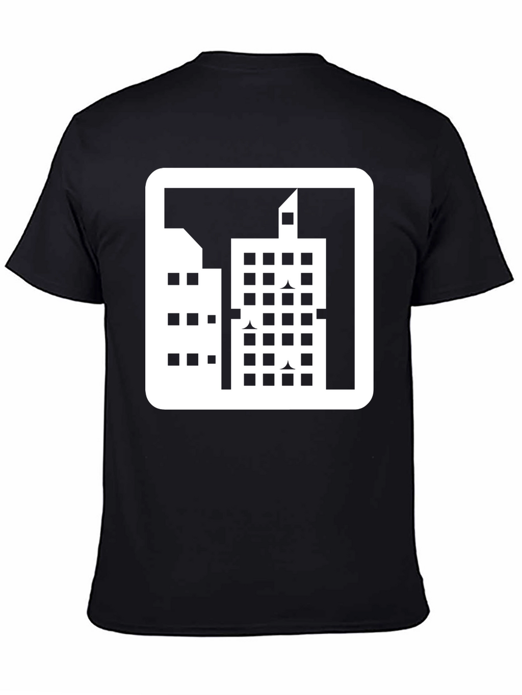 Urban Graphic Tee - Modern Cityscape Design