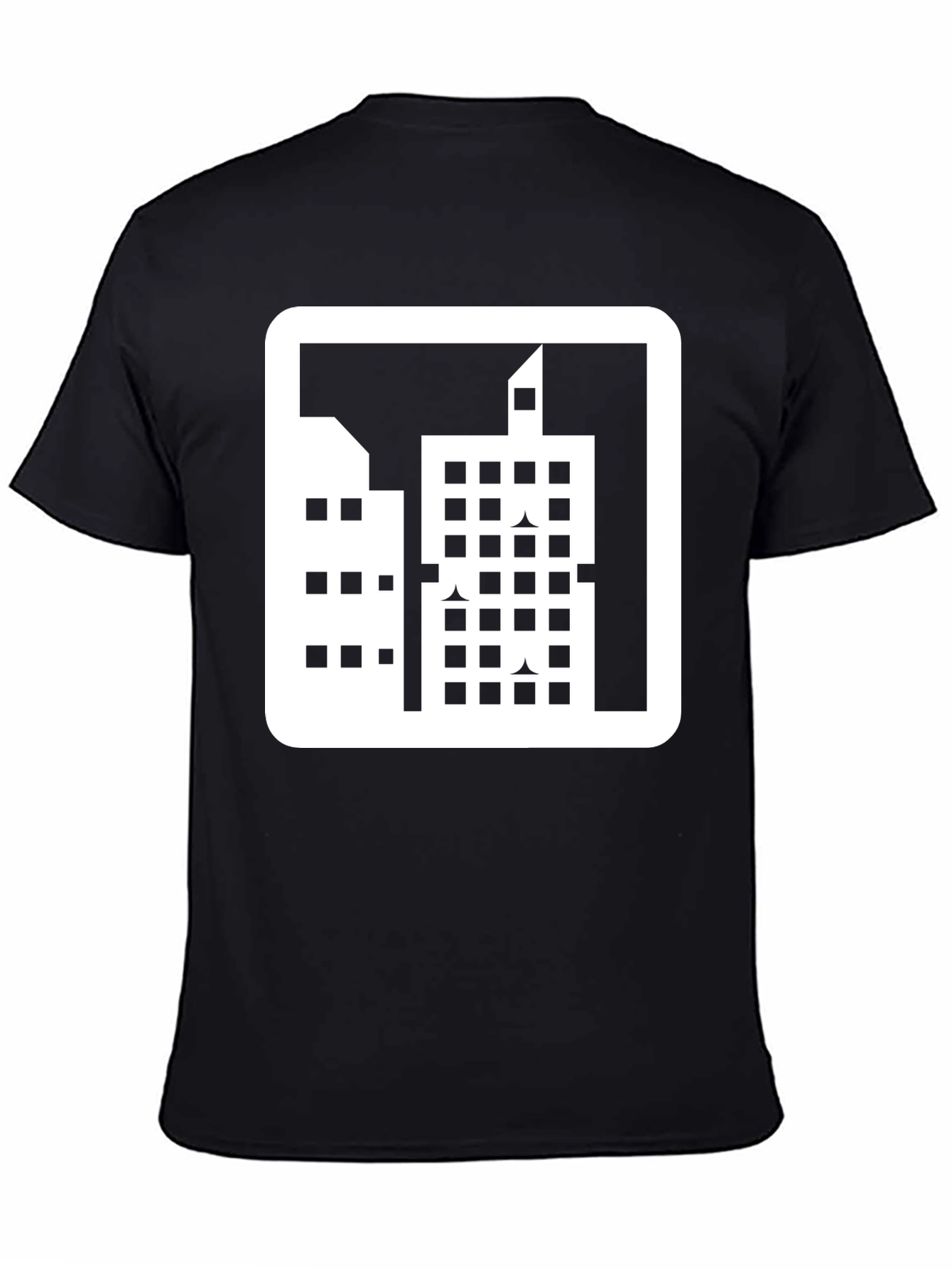 Urban Graphic Tee - Modern Cityscape Design