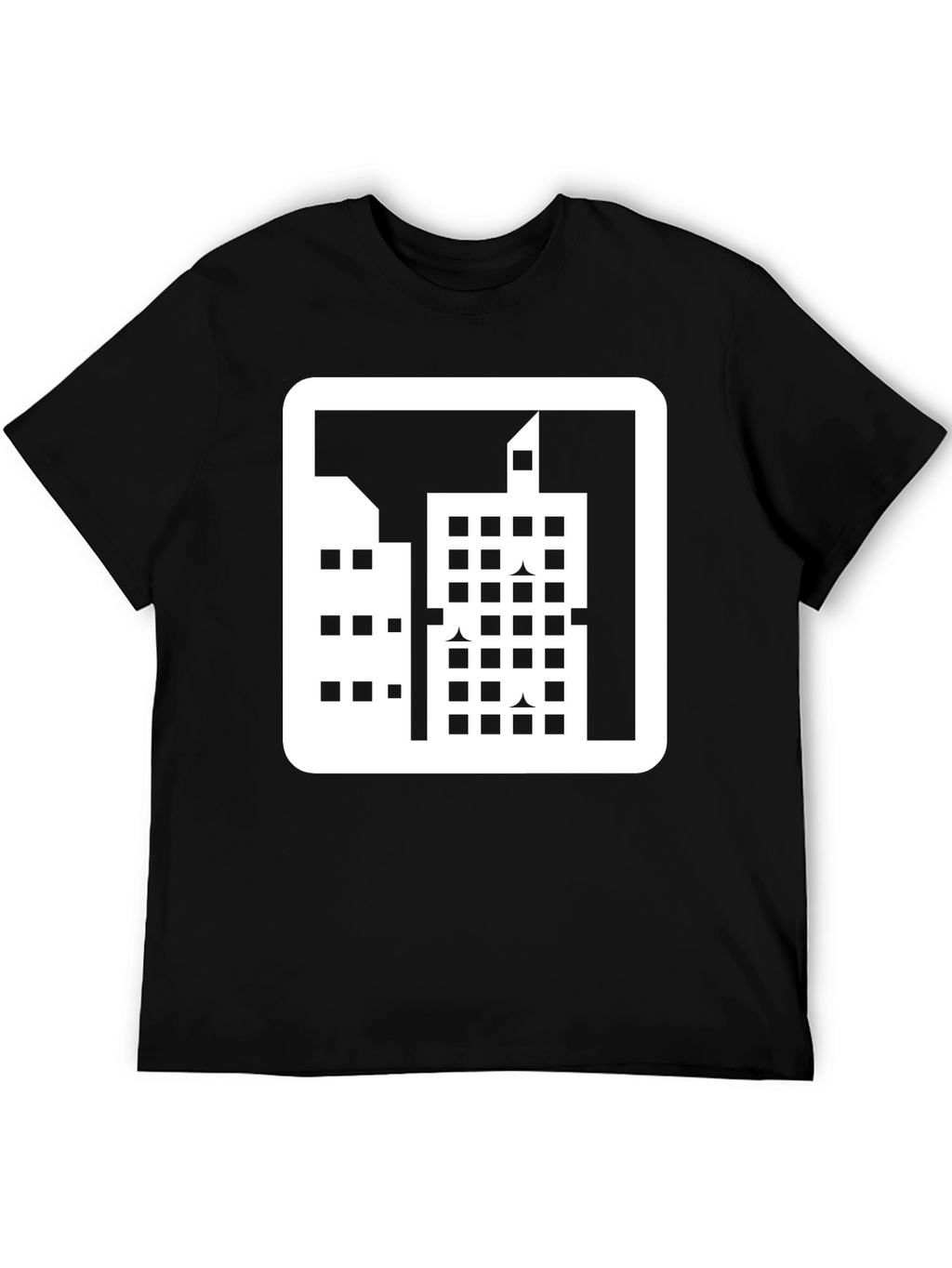 Urban Graphic Tee - Modern Cityscape Design