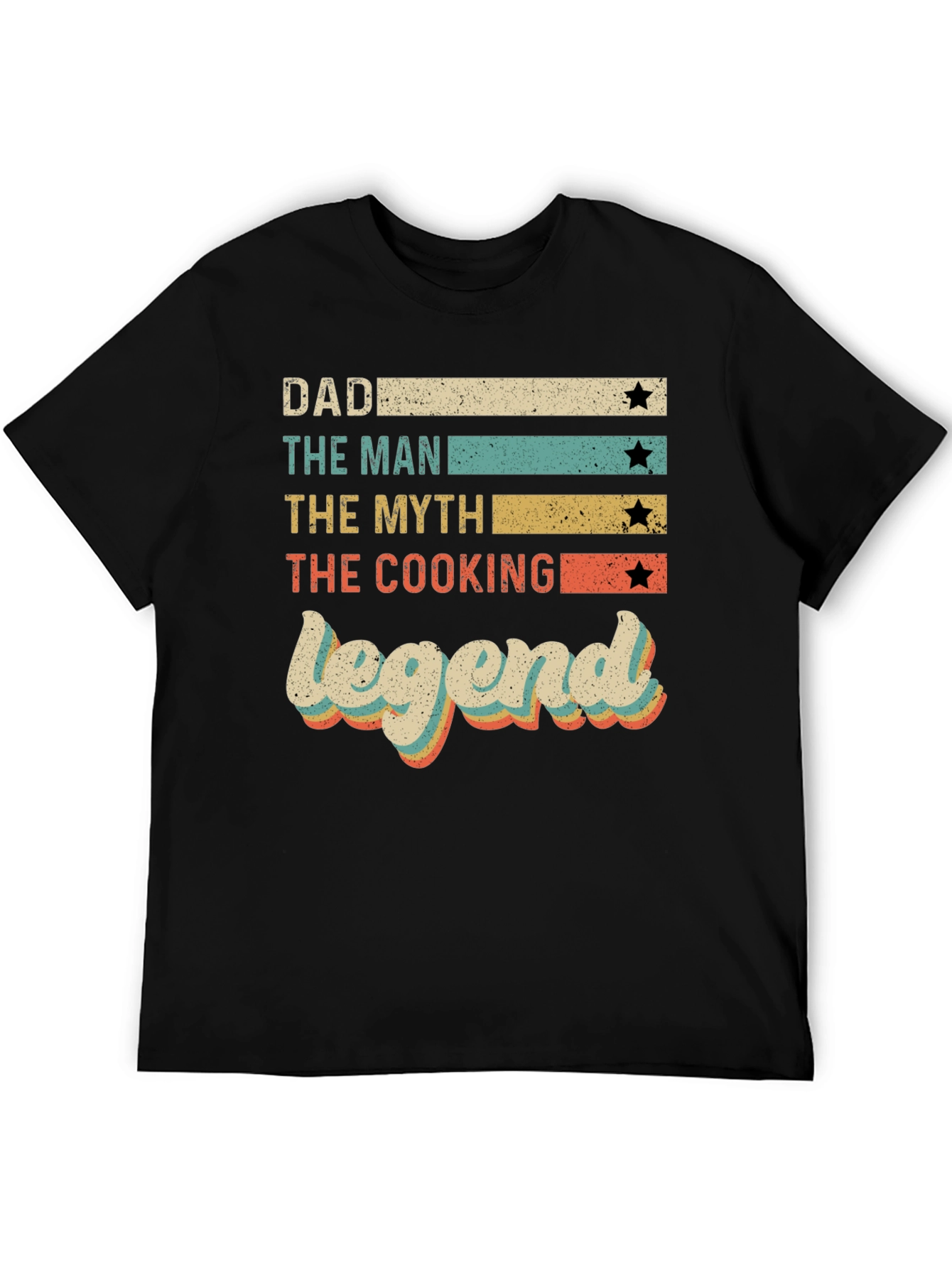 Dad Cooking Legend Retro Graphic Tee