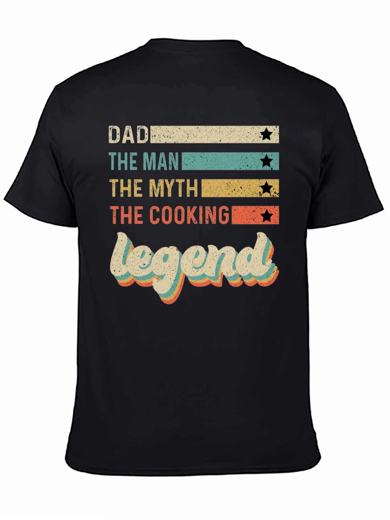 Dad Cooking Legend Retro Graphic Tee