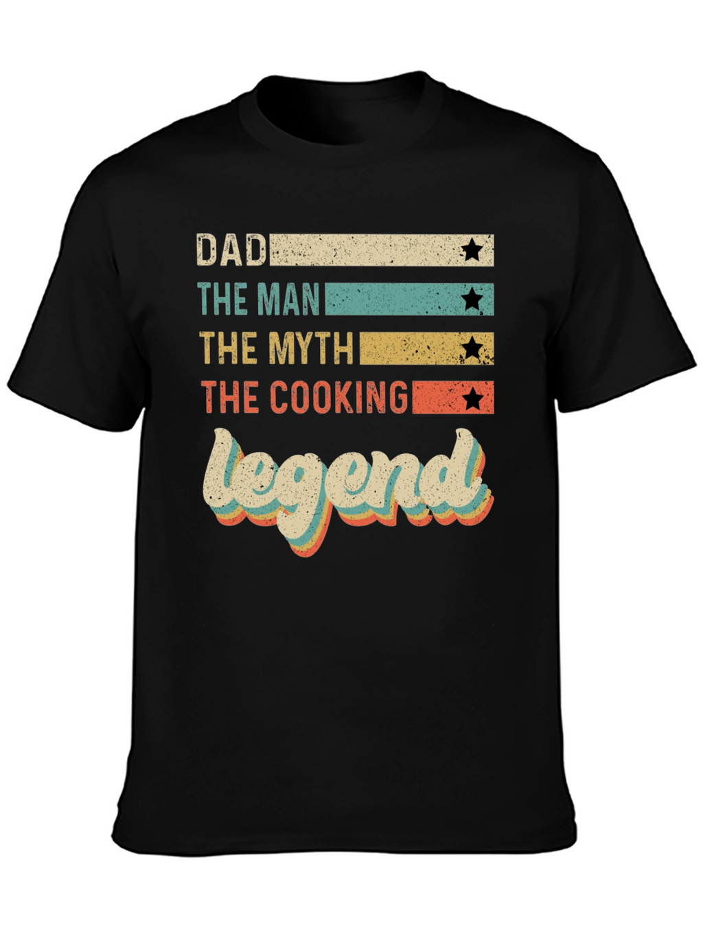 Dad Cooking Legend Retro Graphic Tee