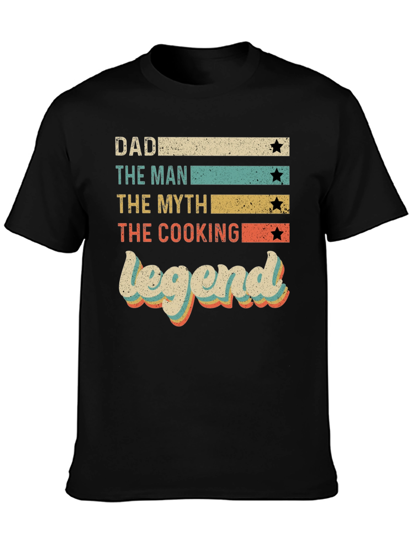Dad Cooking Legend Retro Graphic Tee