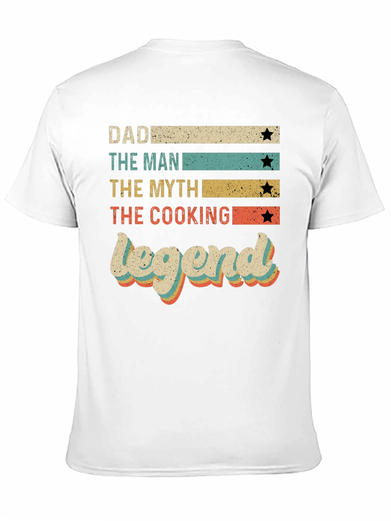 Dad Cooking Legend Retro Graphic Tee