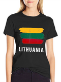 Lithuania Flag T-Shirt - Country Pride Tee