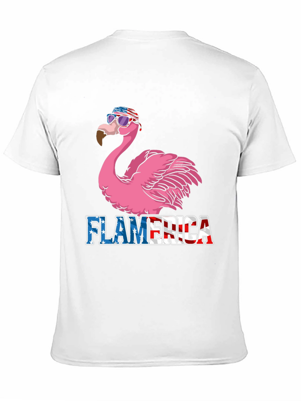 Flamerica Patriotic Flamingo T-Shirt