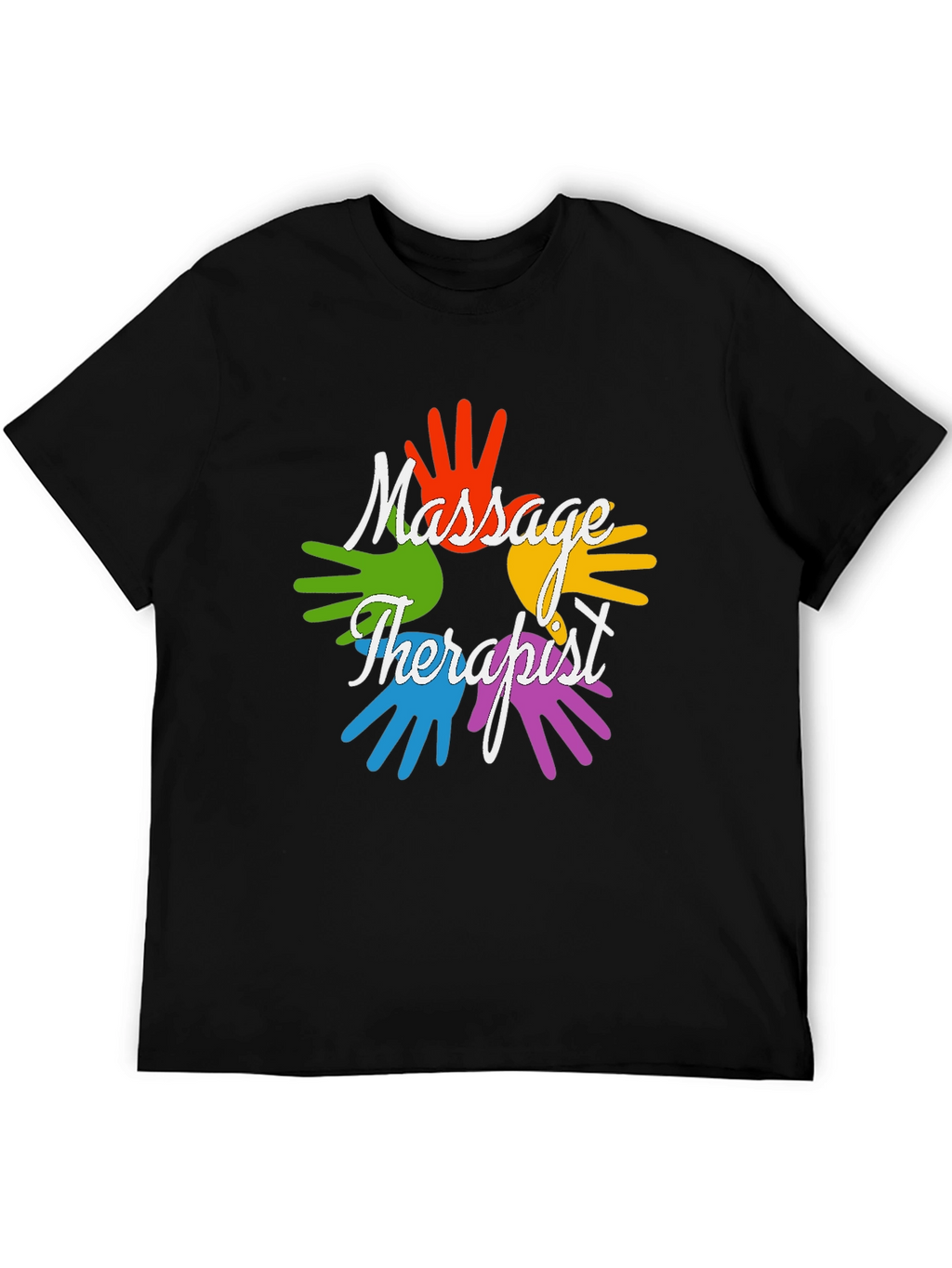 Massage Therapist Hands Graphic Tee