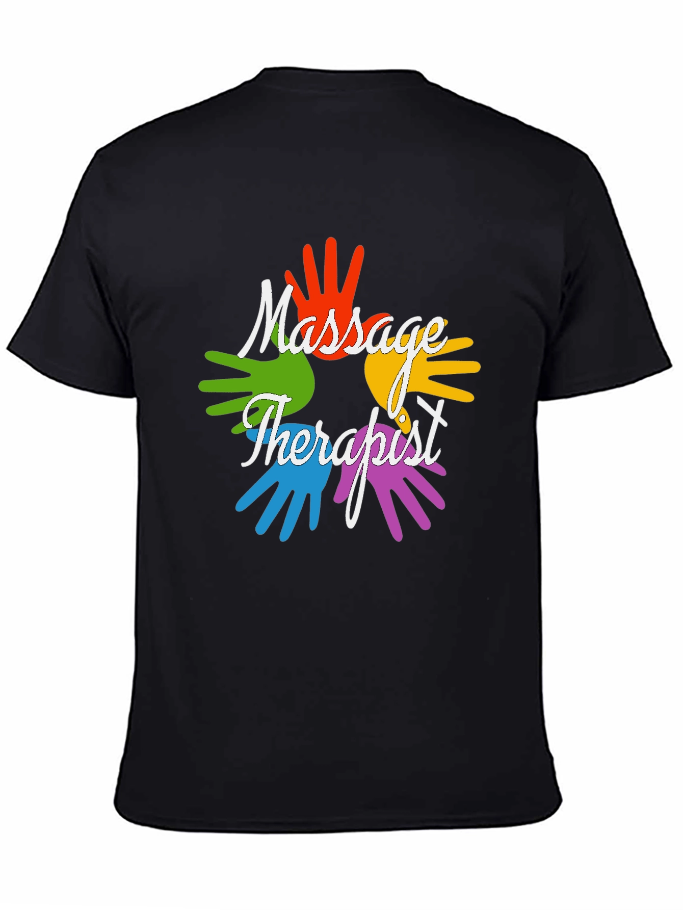 Massage Therapist Hands Graphic Tee