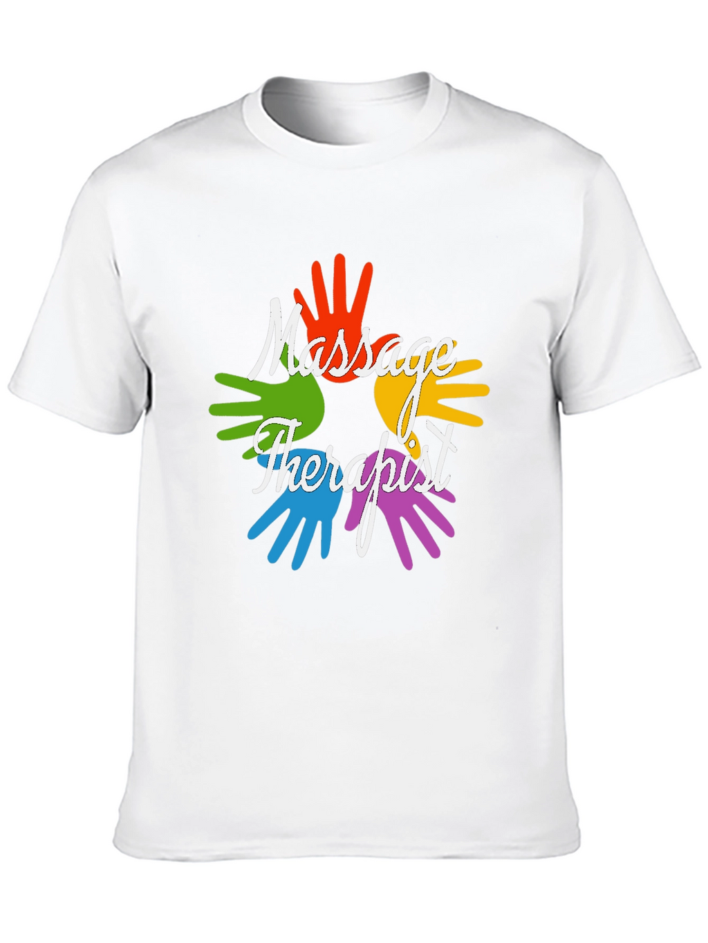 Massage Therapist Hands Graphic Tee