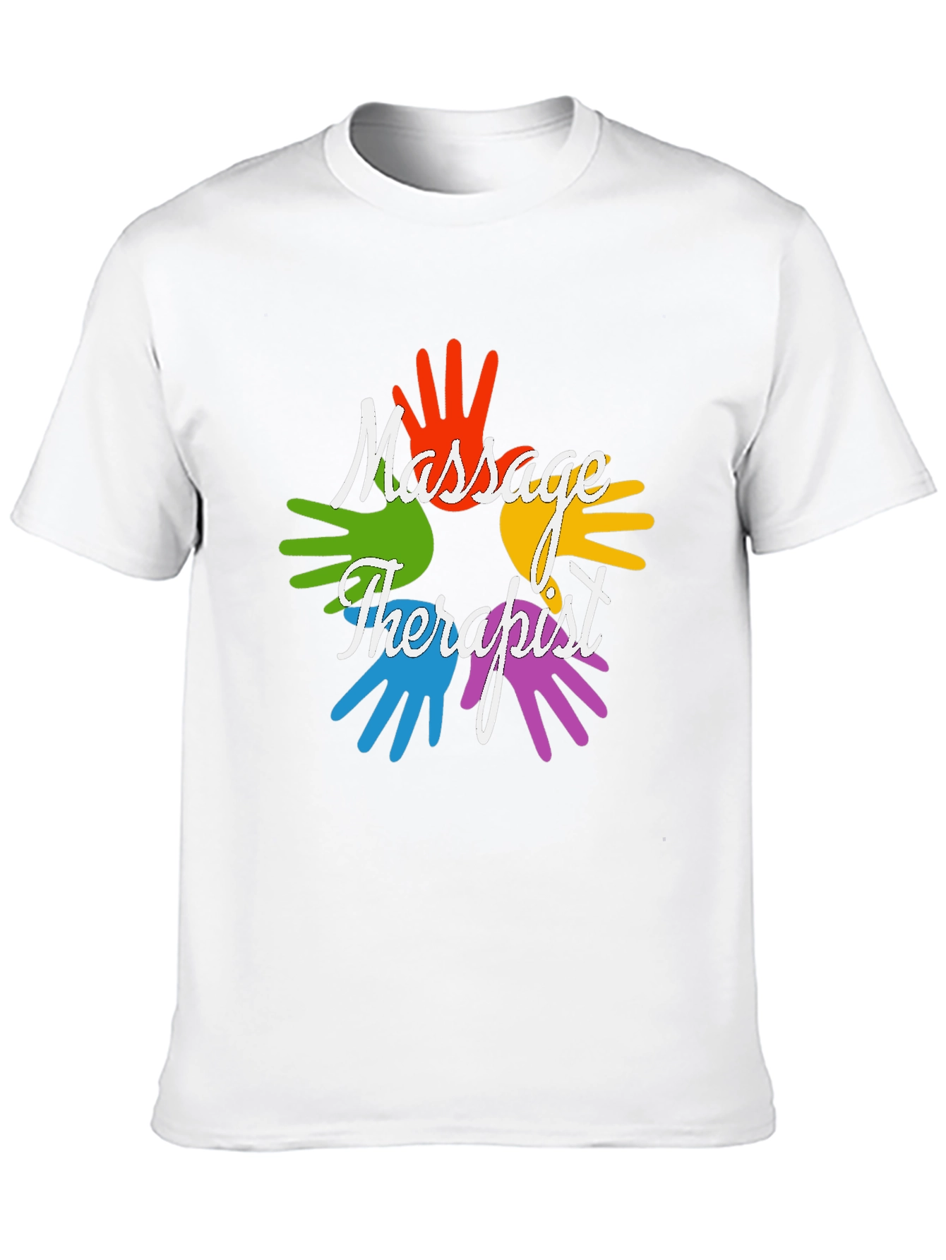 Massage Therapist Hands Graphic Tee