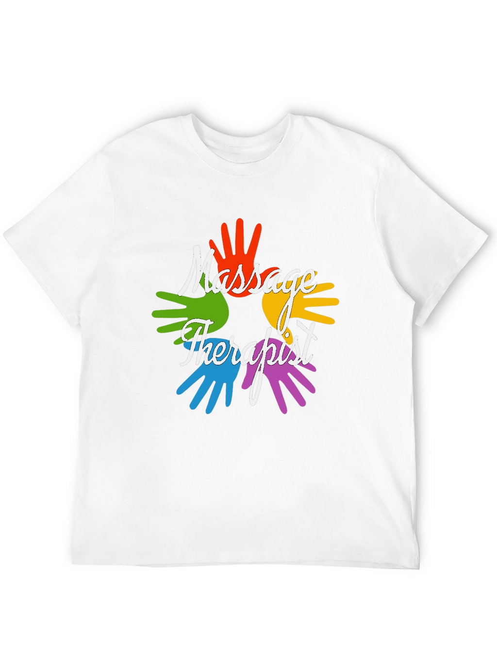 Massage Therapist Hands Graphic Tee