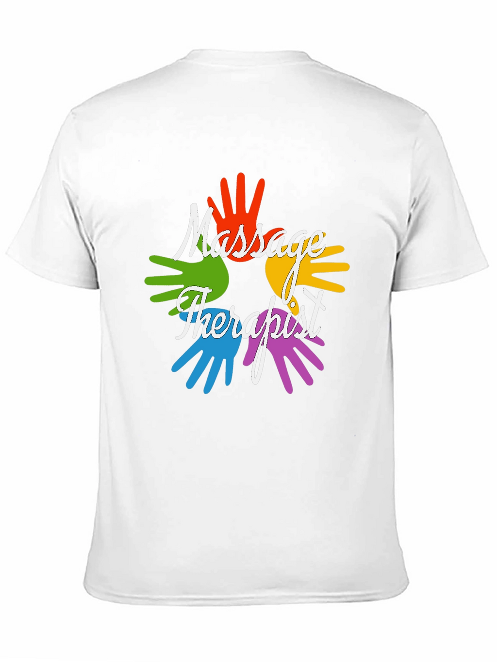 Massage Therapist Hands Graphic Tee