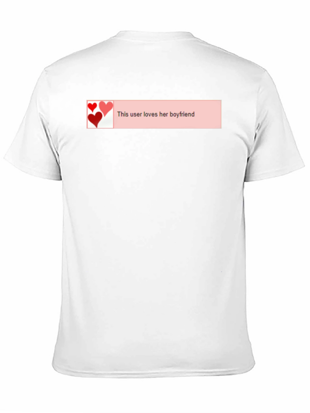 Loves Her Boyfriend Black T-Shirt