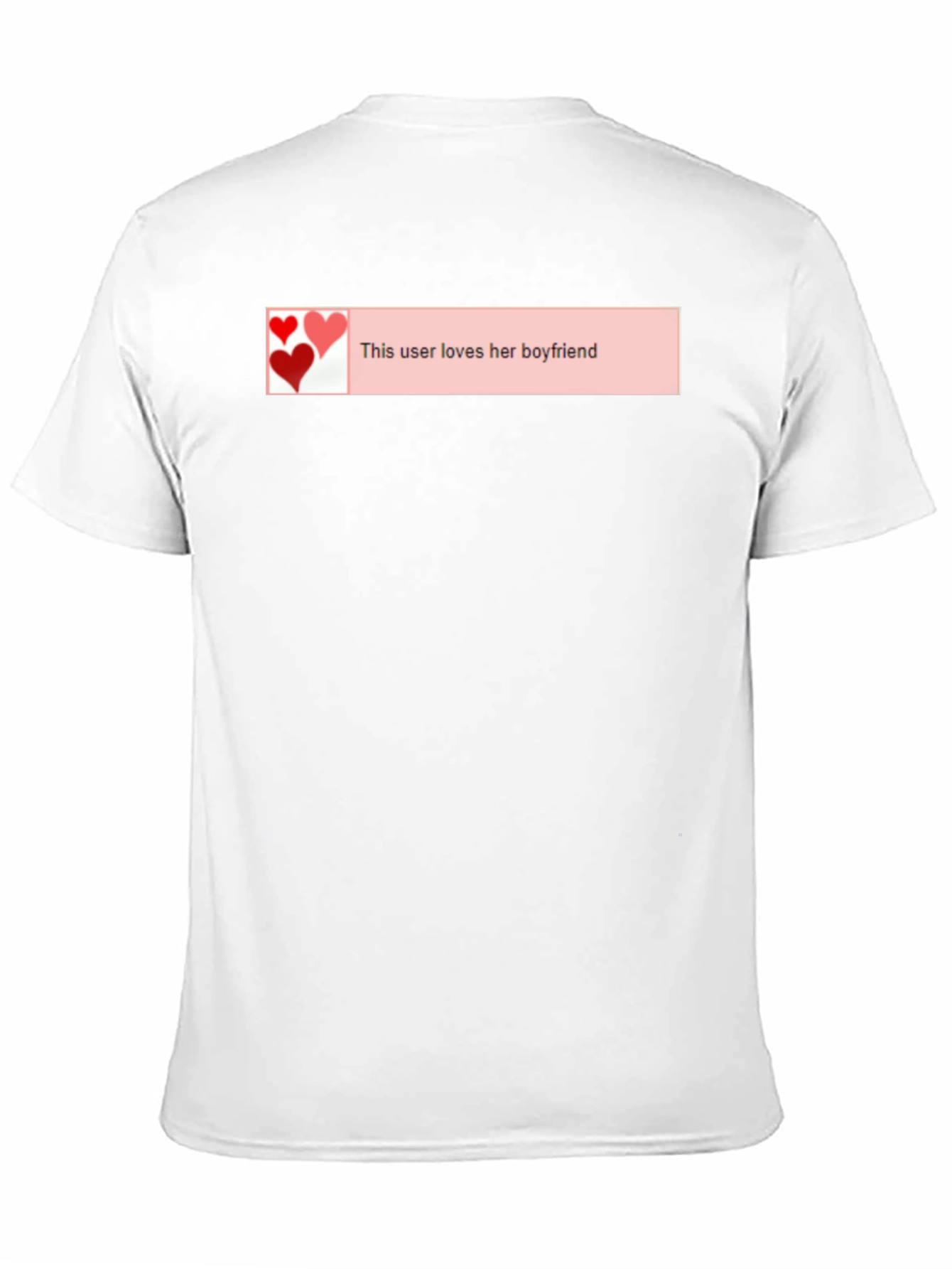 Loves Her Boyfriend Black T-Shirt