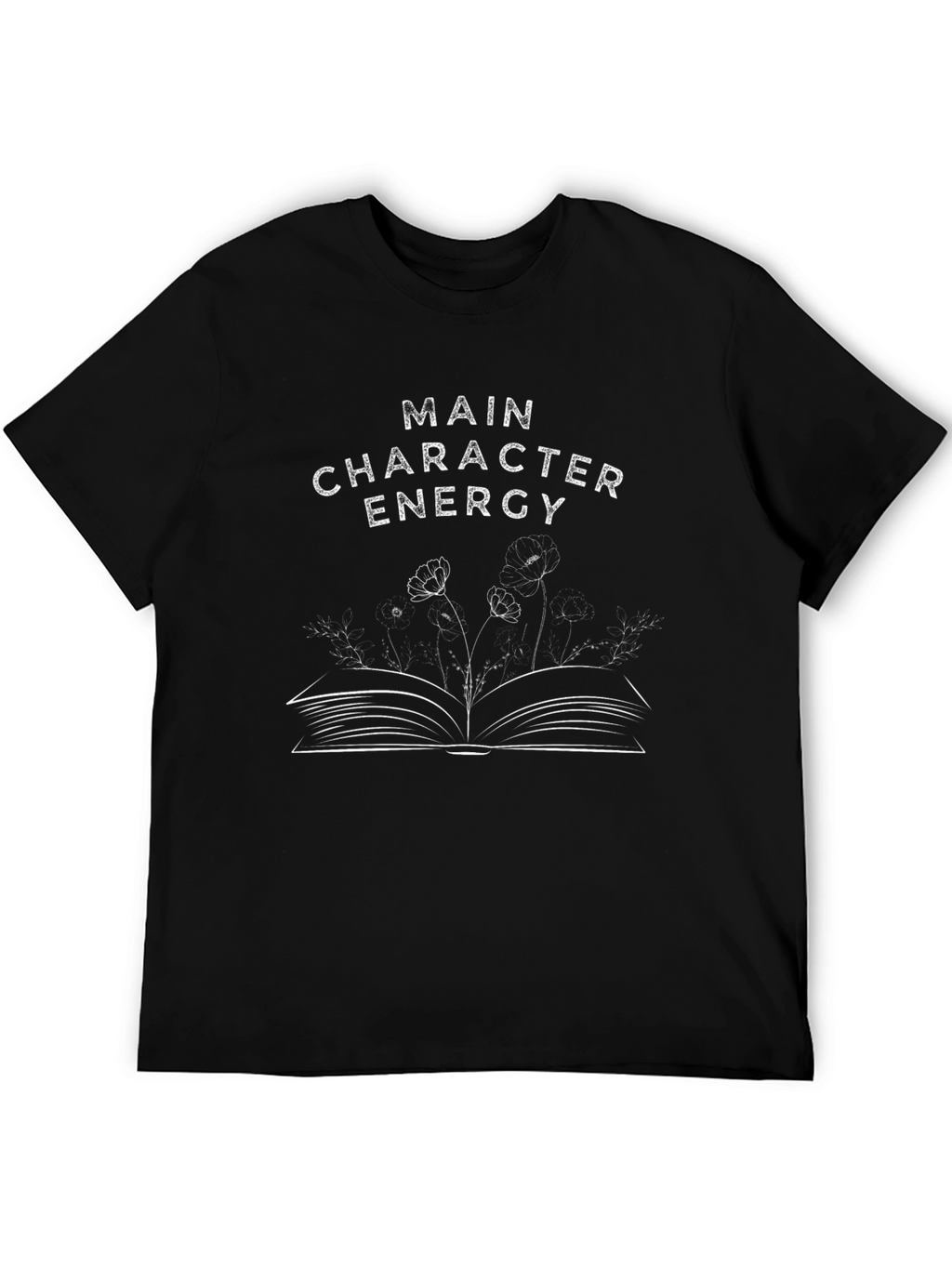 Main Character Energy T-Shirt - Book Lover Tee