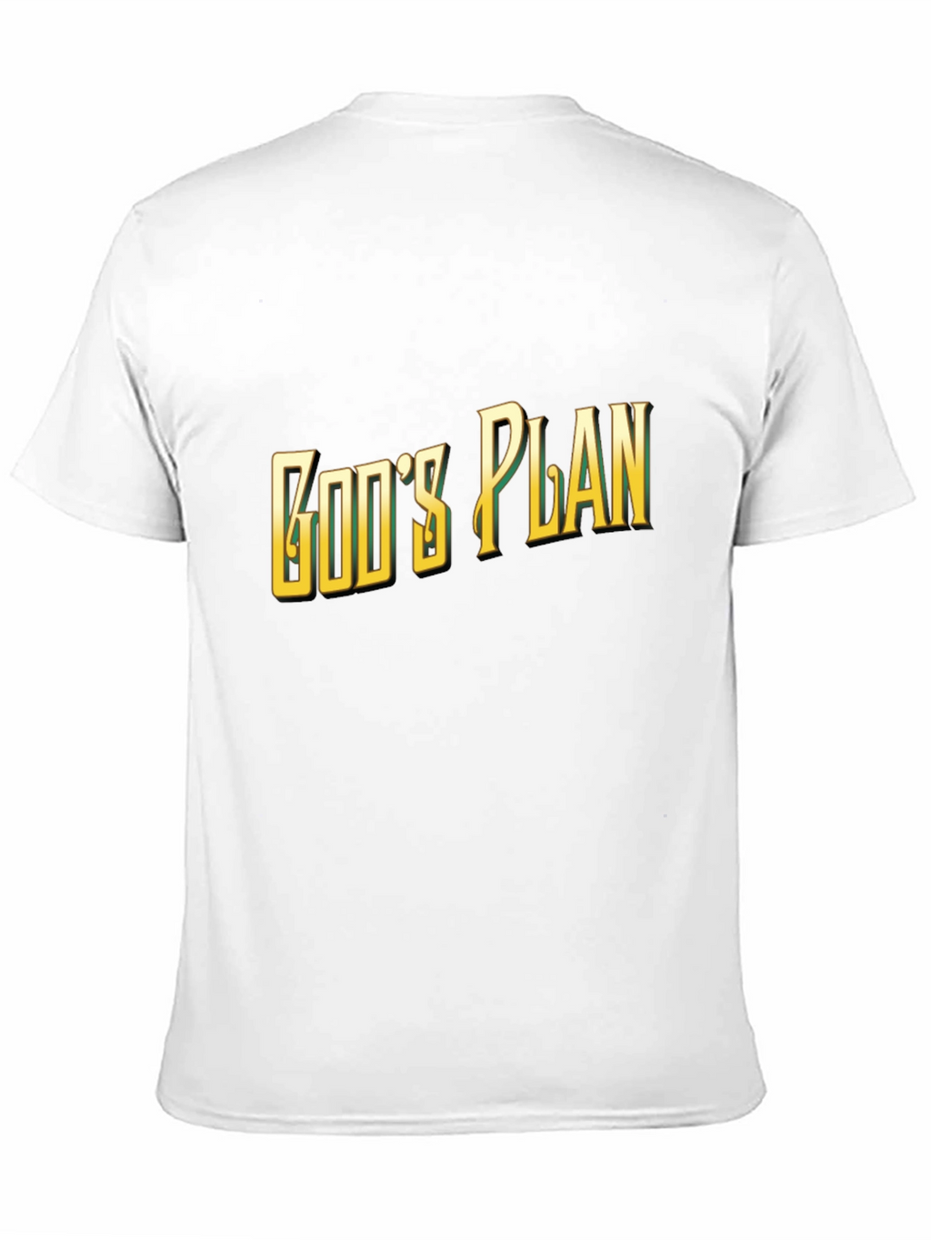Gods Plan Graphic Tee - Stylish Black T-Shirt
