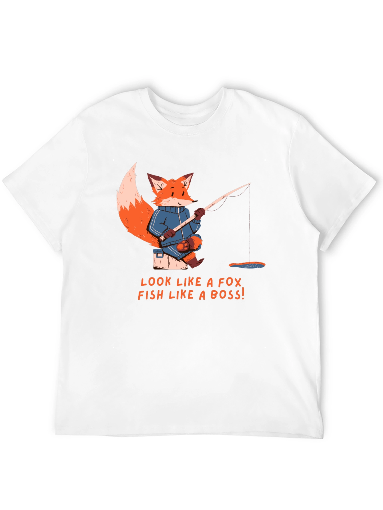 Fox Fishing T-Shirt - Look Like a Fox Fish Like a Boss!
