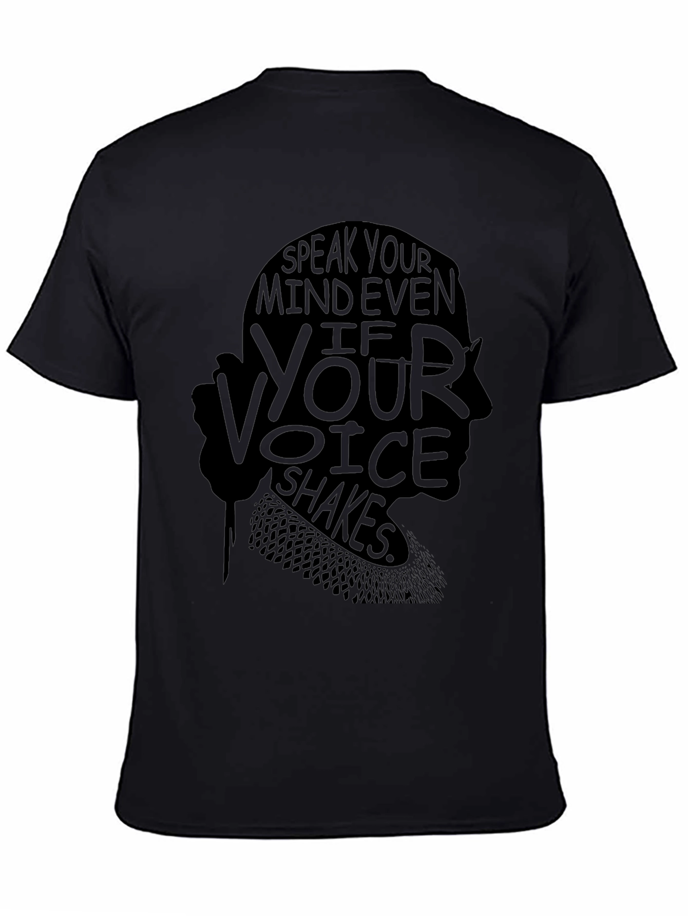 Speak Your Mind T-Shirt - Ruth Bader Ginsburg Inspired