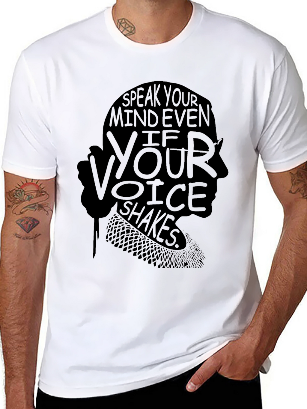 Speak Your Mind T-Shirt - Ruth Bader Ginsburg Inspired