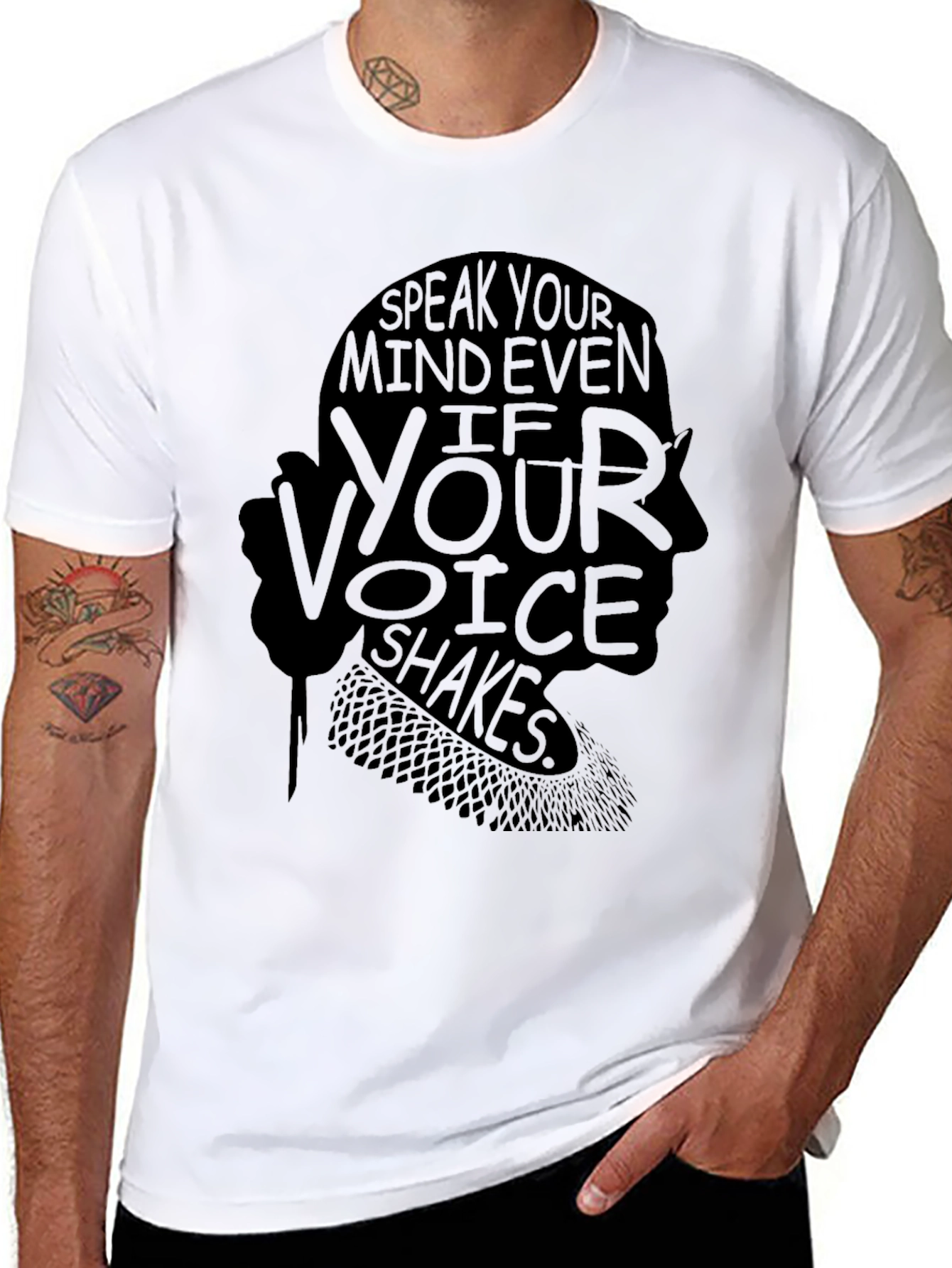 Speak Your Mind T-Shirt - Ruth Bader Ginsburg Inspired