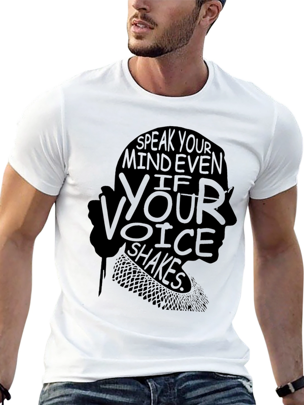 Speak Your Mind T-Shirt - Ruth Bader Ginsburg Inspired