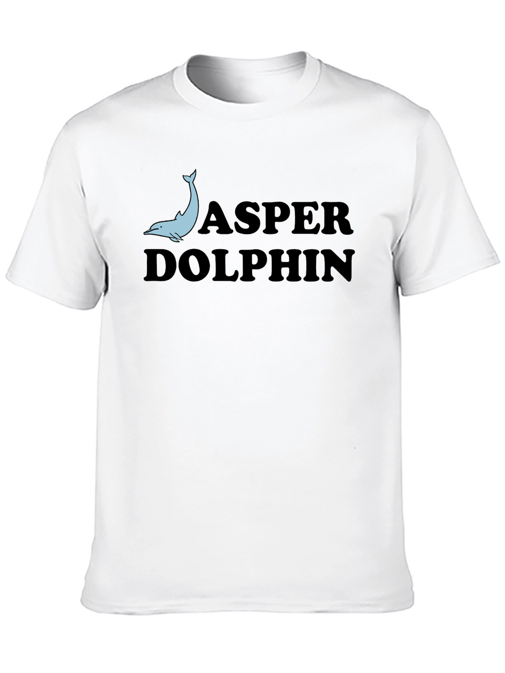 Jasper Dolphin Black T-Shirt