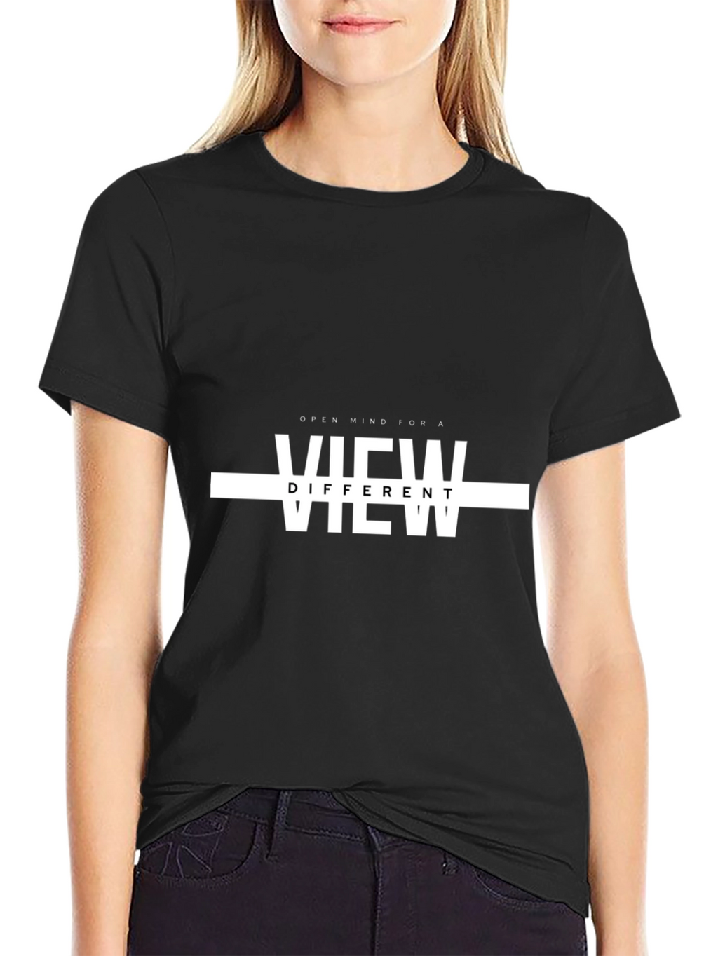 Open Mind Graphic Tee - Modern Streetwear T-Shirt