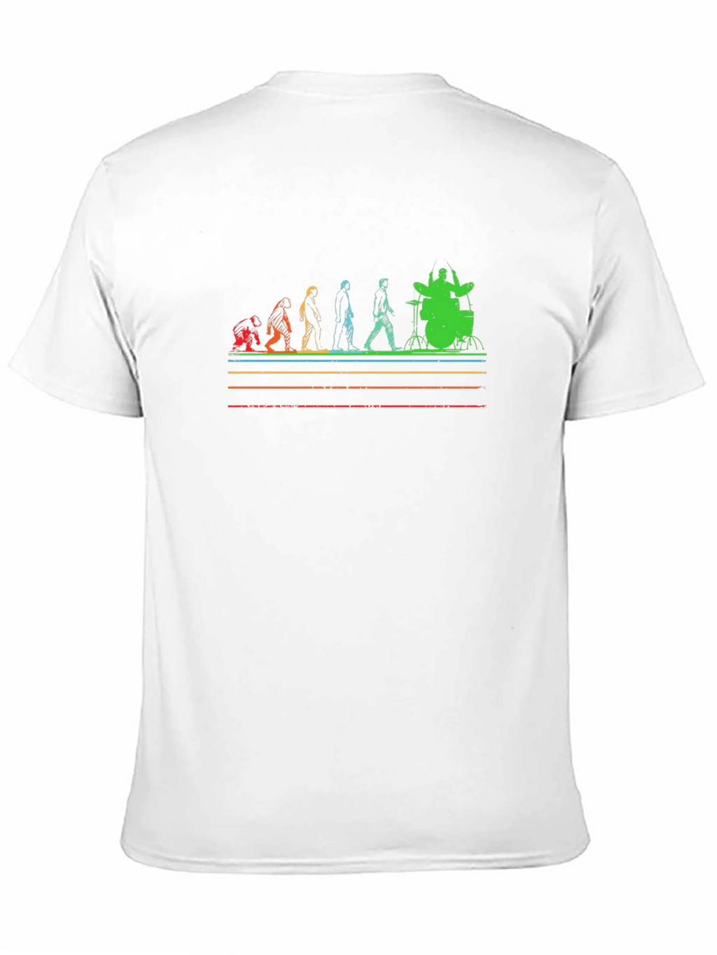 Evolution of Drummer Graphic T-Shirt