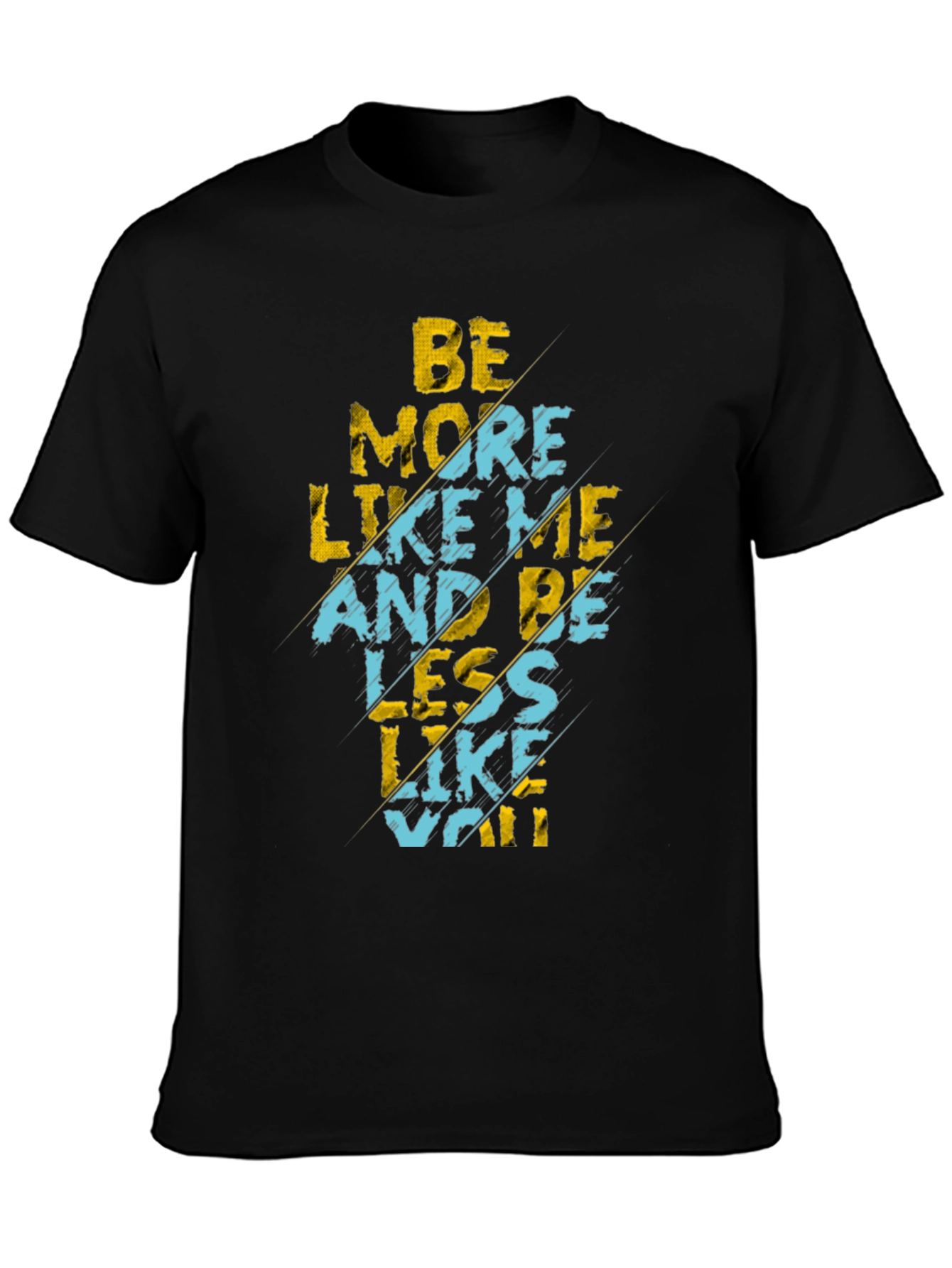 Be More Like Me Graphic Tee - Black