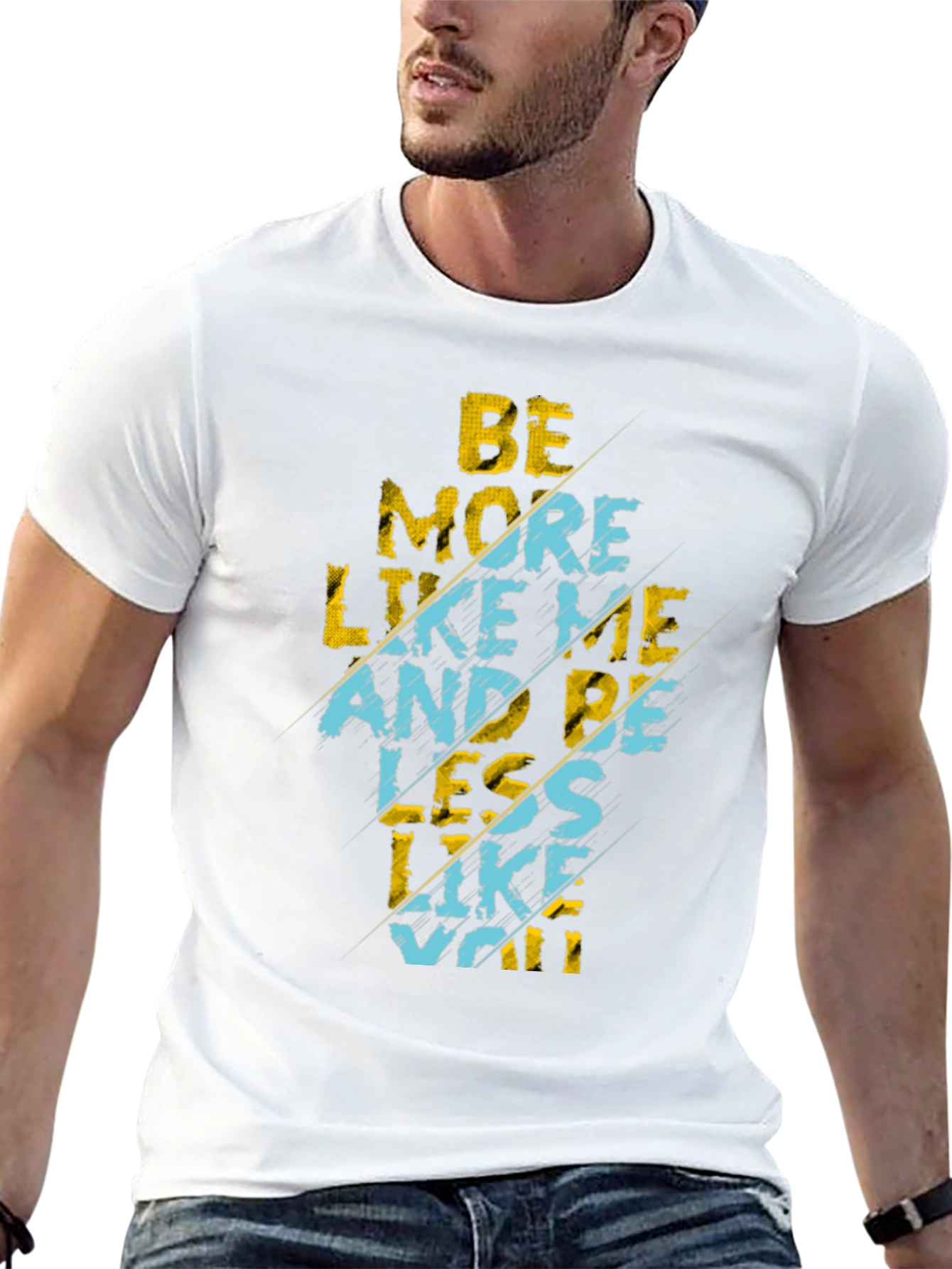 Be More Like Me Graphic Tee - Black