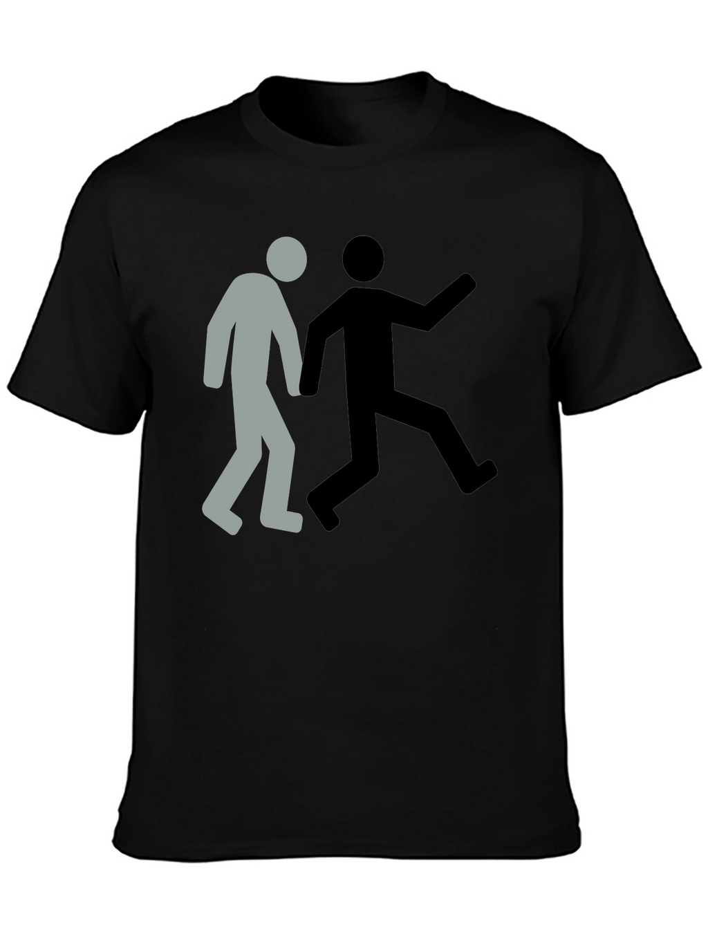 Catch Me If You Can Black Tee
