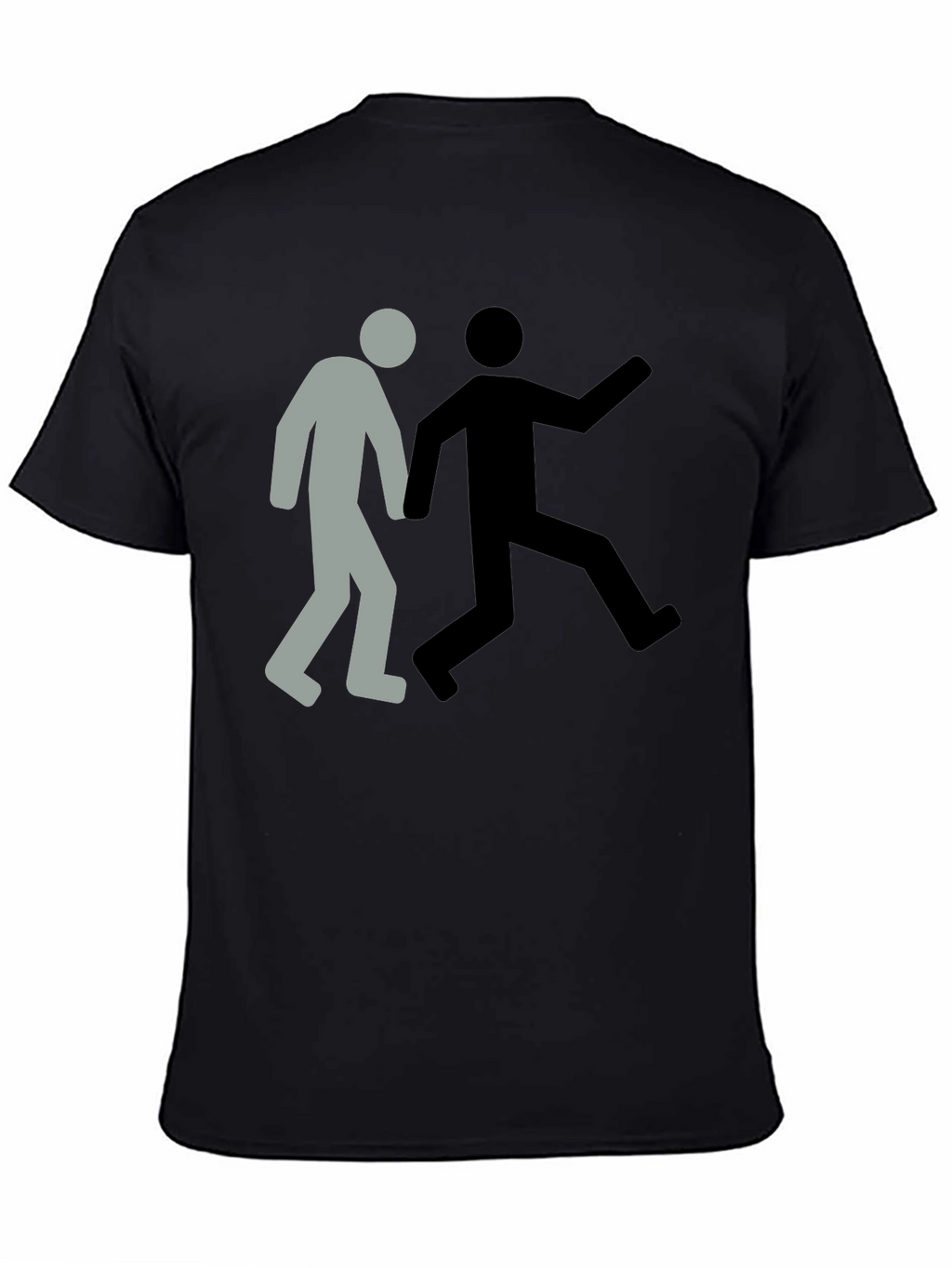 Catch Me If You Can Black Tee