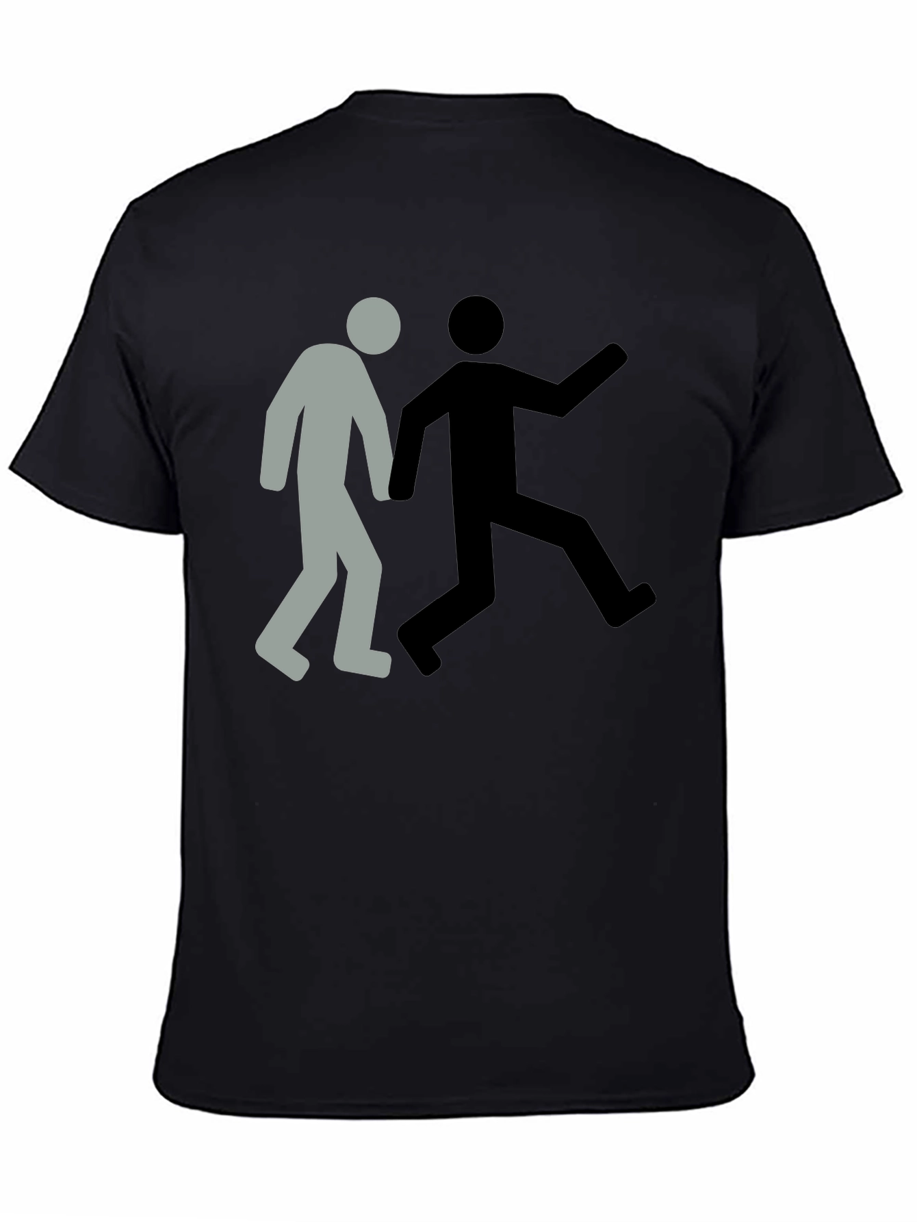Catch Me If You Can Black Tee