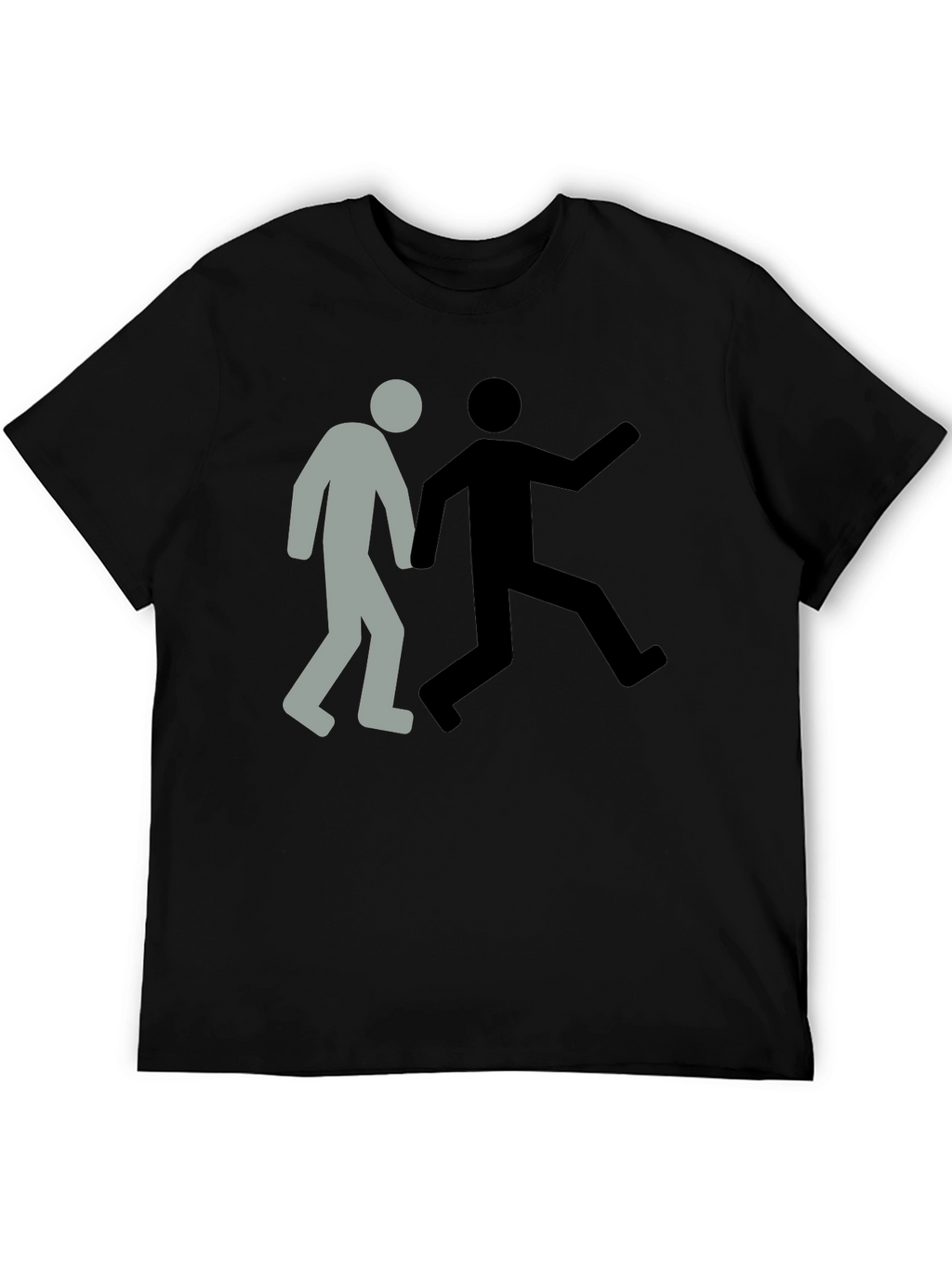 Catch Me If You Can Black Tee