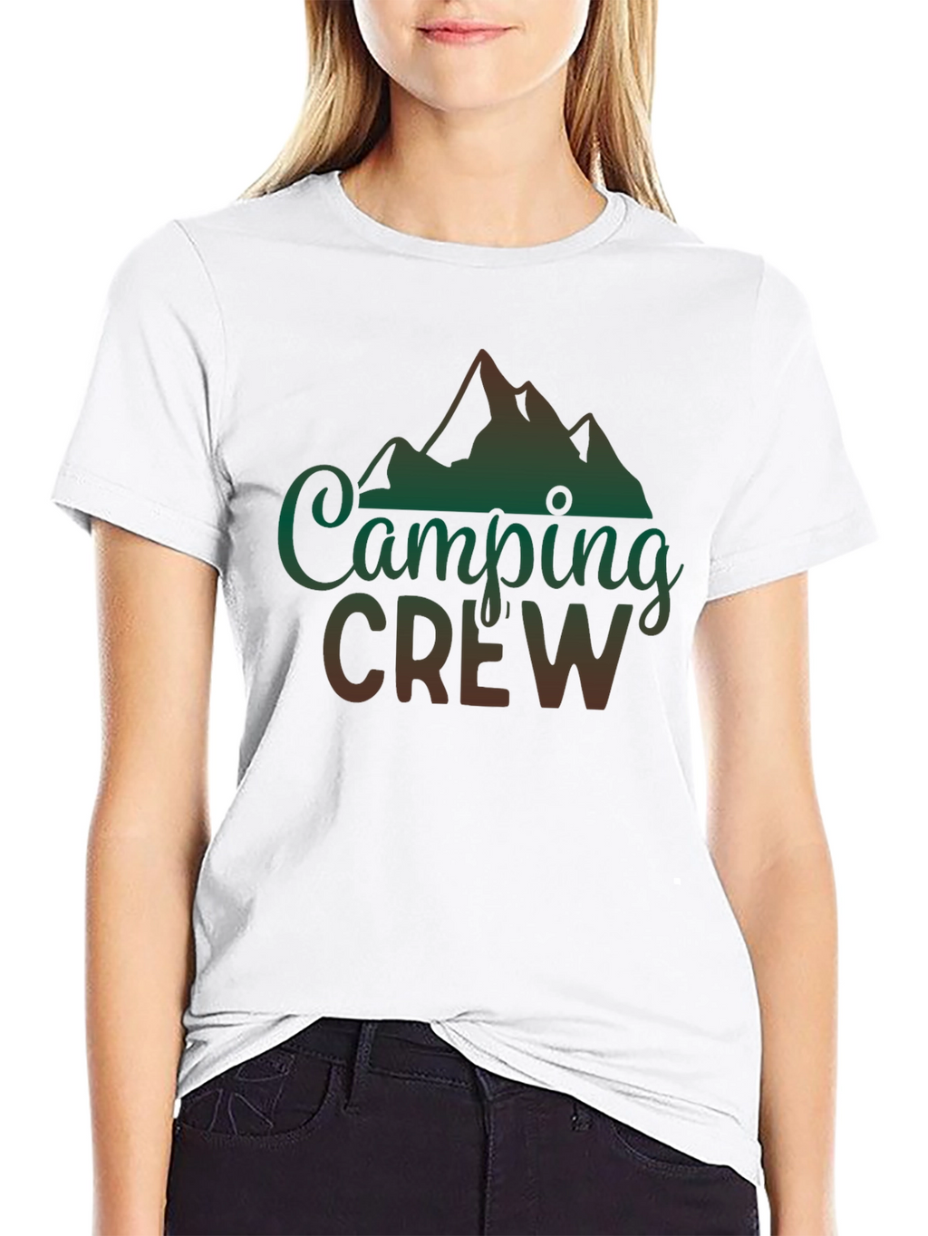 Camping Crew Graphic Tee - Outdoor Adventure Shirt