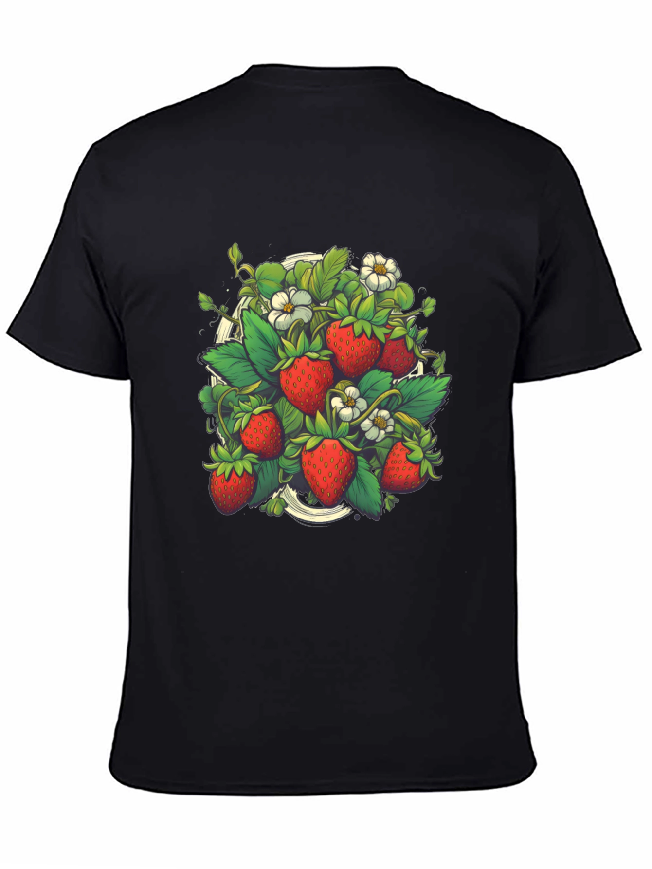 Strawberry Garden Graphic T-Shirt