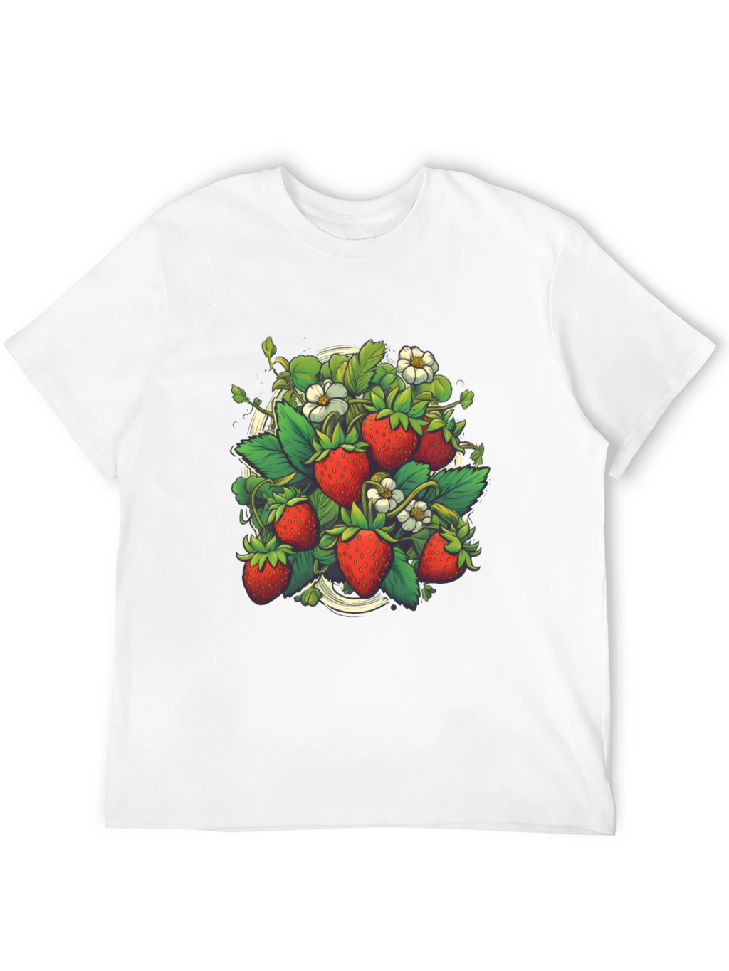 Strawberry Garden Graphic T-Shirt
