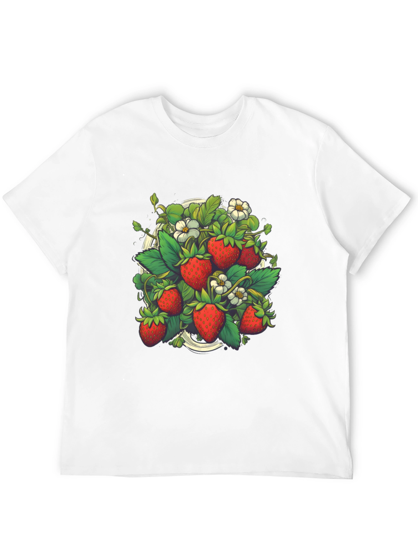Strawberry Garden Graphic T-Shirt