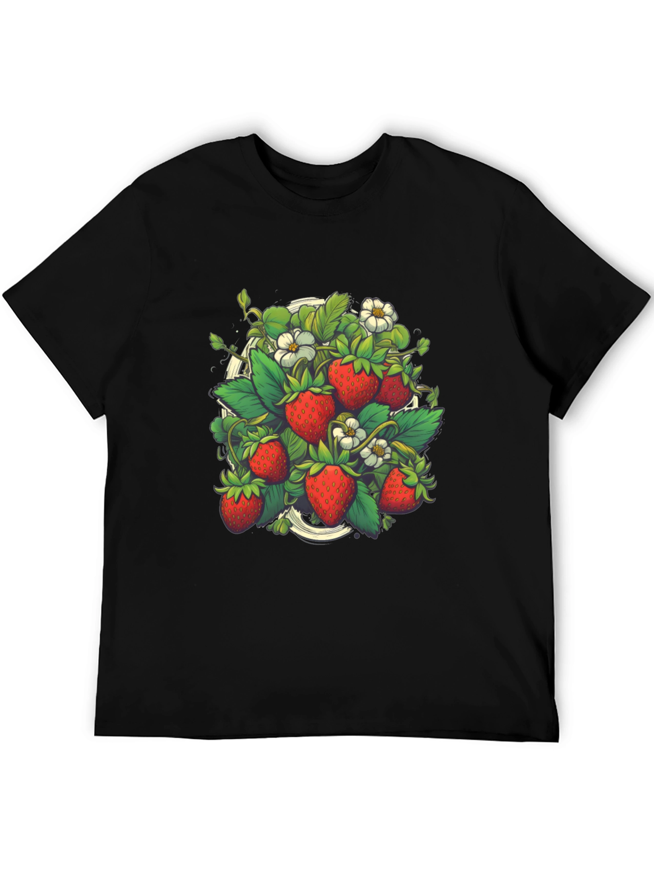 Strawberry Garden Graphic T-Shirt